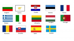 Il network di Ecu, i paesi rappresentati